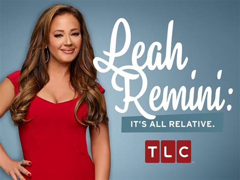 leah remini all relative|leah remini reality show.